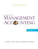 Charles T. Horngren Introduction To Management Accounting Chapters 1 14 0015 Edition; 