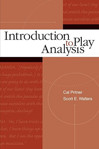Cal Pritner Introduction To Play Analysis 