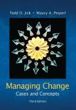 Todd D. Jick Managing Change Cases And Concepts 0003 Edition; 