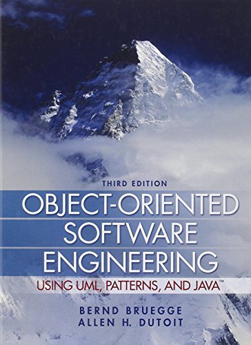 Bernd Bruegge Object Oriented Software Engineering Using Uml Pa 0003 Edition; 