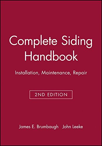 James E. Brumbaugh Complete Siding Handbook 0002 Edition; 