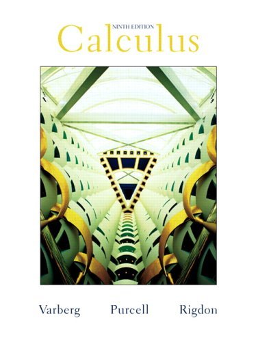 Dale Varberg Calculus 0009 Edition;revised 