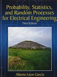 Alberto Leon Garcia Probability Statistics And Random Processes For 0003 Edition; 
