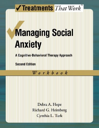 Debra A. Hope Managing Social Anxiety A Cognitive Behavioral Therapy Approach 0002 Edition; 