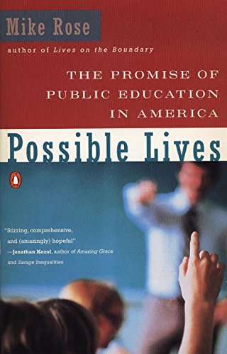 Mike Rose/The Promise of Public Education in America@0544 EDITION;