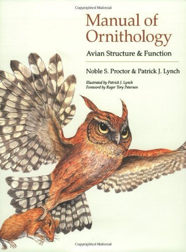 Noble S. Proctor Manual Of Ornithology Avian Structure And Function Revised 