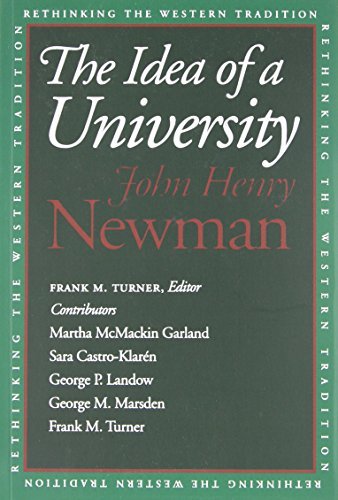 John Henry Newman The Idea Of A University Revised 