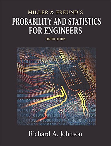 Richard A. Johnson Miller & Freund's Probability And Statistics For E 0008 Edition; 