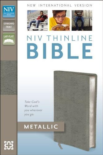 Zondervan Bibles Thinline Bible Niv Metallic 