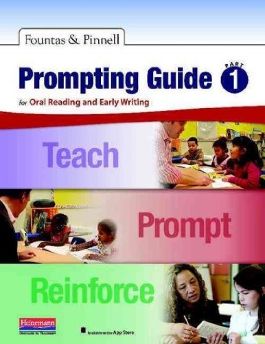 Irene Fountas Fountas & Pinnell Prompting Guide Part 1 For Oral 