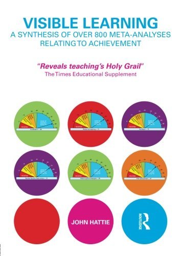 John A. C. Hattie Visible Learning A Synthesis Of Over 800 Meta Analyses Relating To 