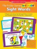 Immacula Rhodes File Folder Games In Color Sight Words 10 Ready To Go Games That Motivate C 