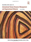 B. Sebastian Reiche Readings And Cases In International Human Resource 0005 Edition; 