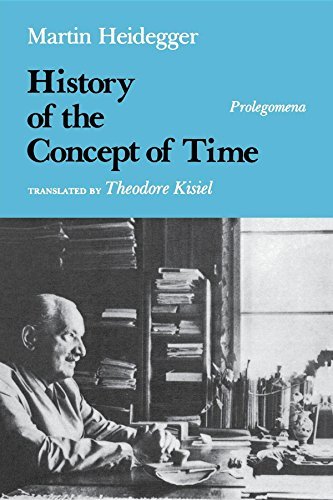 Martin Heidegger History Of The Concept Of Time Prolegomena 