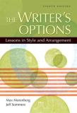 Max Morenberg The Writer's Options Lessons In Style And Arrangement 0008 Edition; 