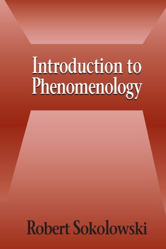 Robert Sokolowski Introduction To Phenomenology 