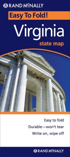 Rand Mcnally Rand Mcnally Easy To Fold Virginia Virginia (laminated Fold Map) 