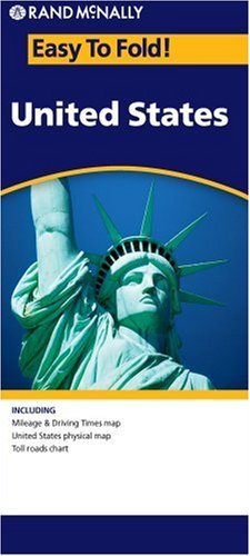 Rand Mcnally United States Interstate Laminated Fold Map 