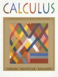 Ron Larson Calculus With Analytic Geometry 0006 Edition;alternate 