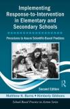 Matthew K. Burns Implementing Response To Intervention In Elementar Procedures To Assure Scientific Based Practices 0002 Edition; 