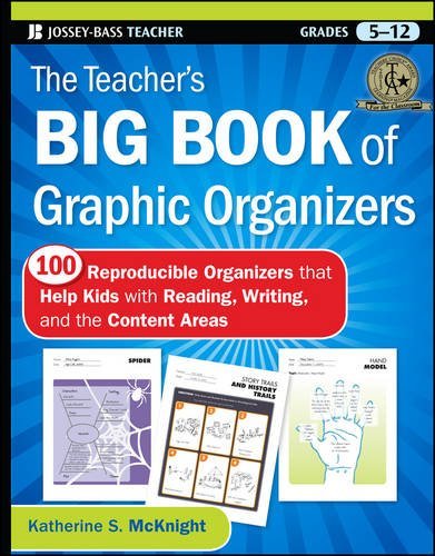 Katherine S. Mcknight The Teacher's Big Book Of Graphic Organizers Grad 100 Reproducible Organizers That Help Kids With R 