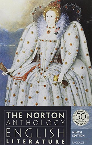 Stephen Greenblatt The Norton Anthology Of English Literature 0009 Edition; 