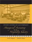 Lea R. Dopson Study Guide To Accompany Managerial Accounting For Study Guide 