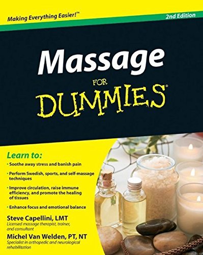 Steve Capellini Massage For Dummies 0002 Edition; 