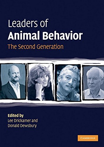 Lee Drickamer Leaders In Animal Behavior 