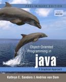 Kathryn E. Sanders Object Oriented Programming In Java A Graphical Approach [with Cdrom] Preliminary 