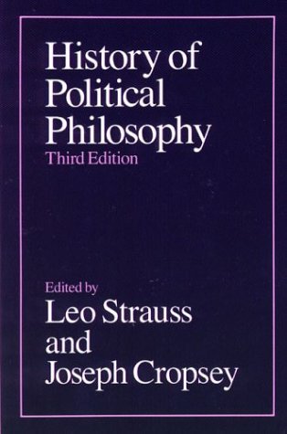 Leo Strauss History Of Political Philosophy 0003 Edition; 