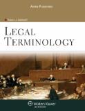 Robert J. Glidewell Legal Terminology 0004 Edition; 