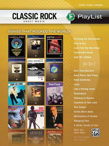 Alfred Publishing Classic Rock Sheet Music Songs That Rocked The World! 