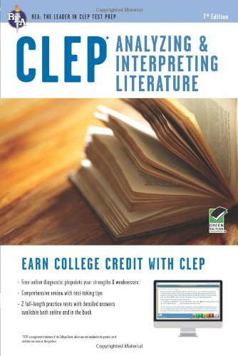 Editors Of Rea Clep Analyzing And Interpreting Literature [with A 0007 Edition;green 