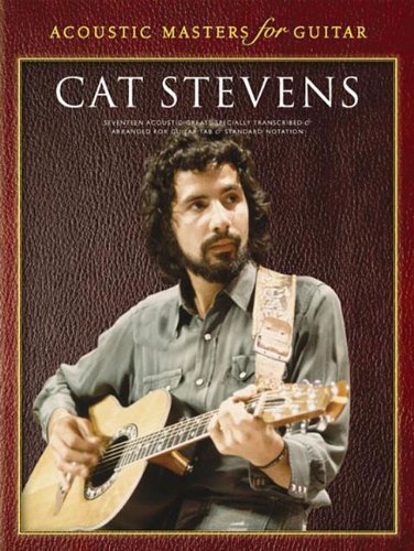 Cat Steven Acoustic Masters For Guitar 