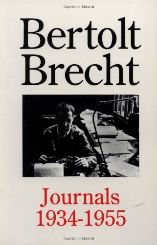 Bertolt Bretch Bertolt Brecht Journals 
