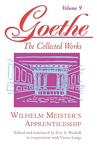 Johann Wolfgang Von Goethe Goethe Volume 9 Wilhelm Meister's Apprenticeship 