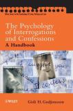 Gisli H. Gudjonsson The Psychology Of Interrogations And Confessions A Handbook 