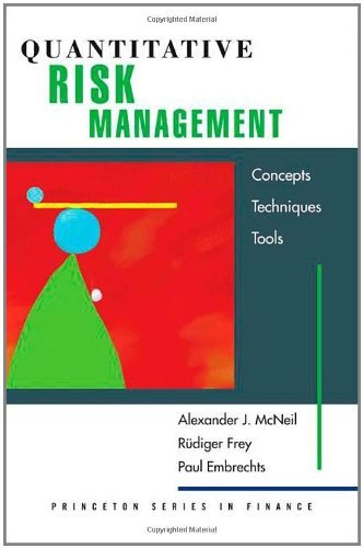 Alexander J. Mcneil Quantitative Risk Management Concepts Techniques And Tools 