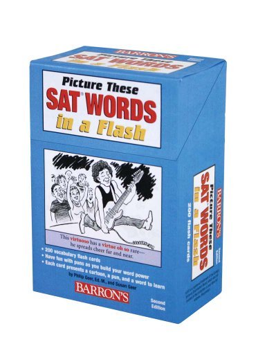 Philip Geer Picture These Sat Words In A Flash Flash Cards 0002 Edition;revised 