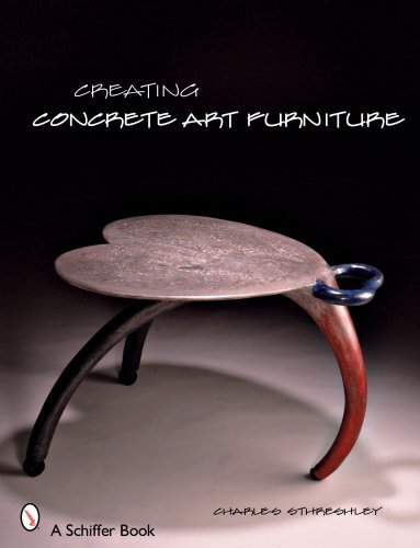 Charles Sthreshley Creating Concrete Art Furniture 