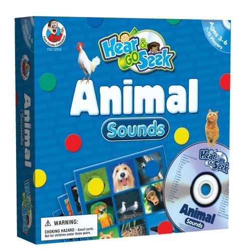 Frank Schaffer Publications/Hear & Go Seek Animal Sounds [With Game Pieces and