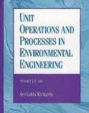 Tom D. Reynolds Unit Operations And Processes In Environmental Eng 0002 Edition;revised 