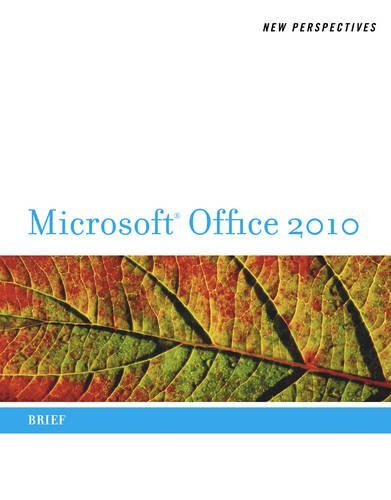 Ann Shaffer New Perspectives On Microsoft Office 2010 Brief 