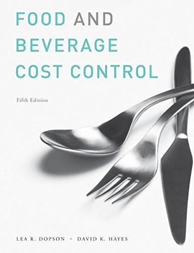 Lea R. Dopson Study Guide To Accompany Food And Beverage Cost Co 0005 Edition;study Guide 