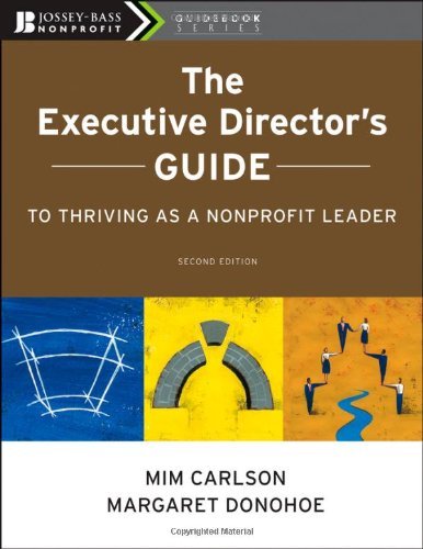 Mim Carlson The Executive Director's Guide To Thriving As A No 0002 Edition; 