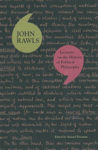 John Rawls/Lectures on the History of Political Philosophy