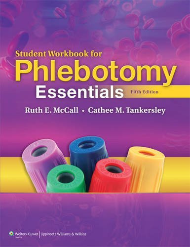 Ruth E. Mccall Phlebotomy Essentials 0 Edition; 