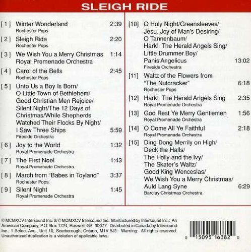 SLEIGH RIDE/SLEIGH RIDE
