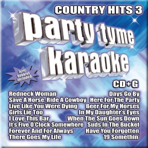 Party Tyme Karaoke Vol. 3 Country Hits Karaoke Incl. Cdg 16 Song 